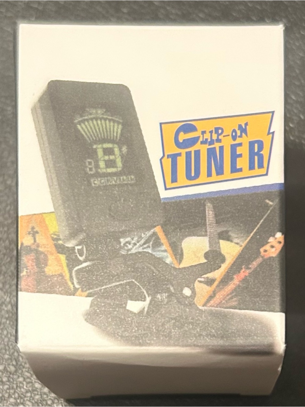 Clip-On Guitar Tuner - Black